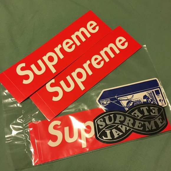 supreme eternal sticker
